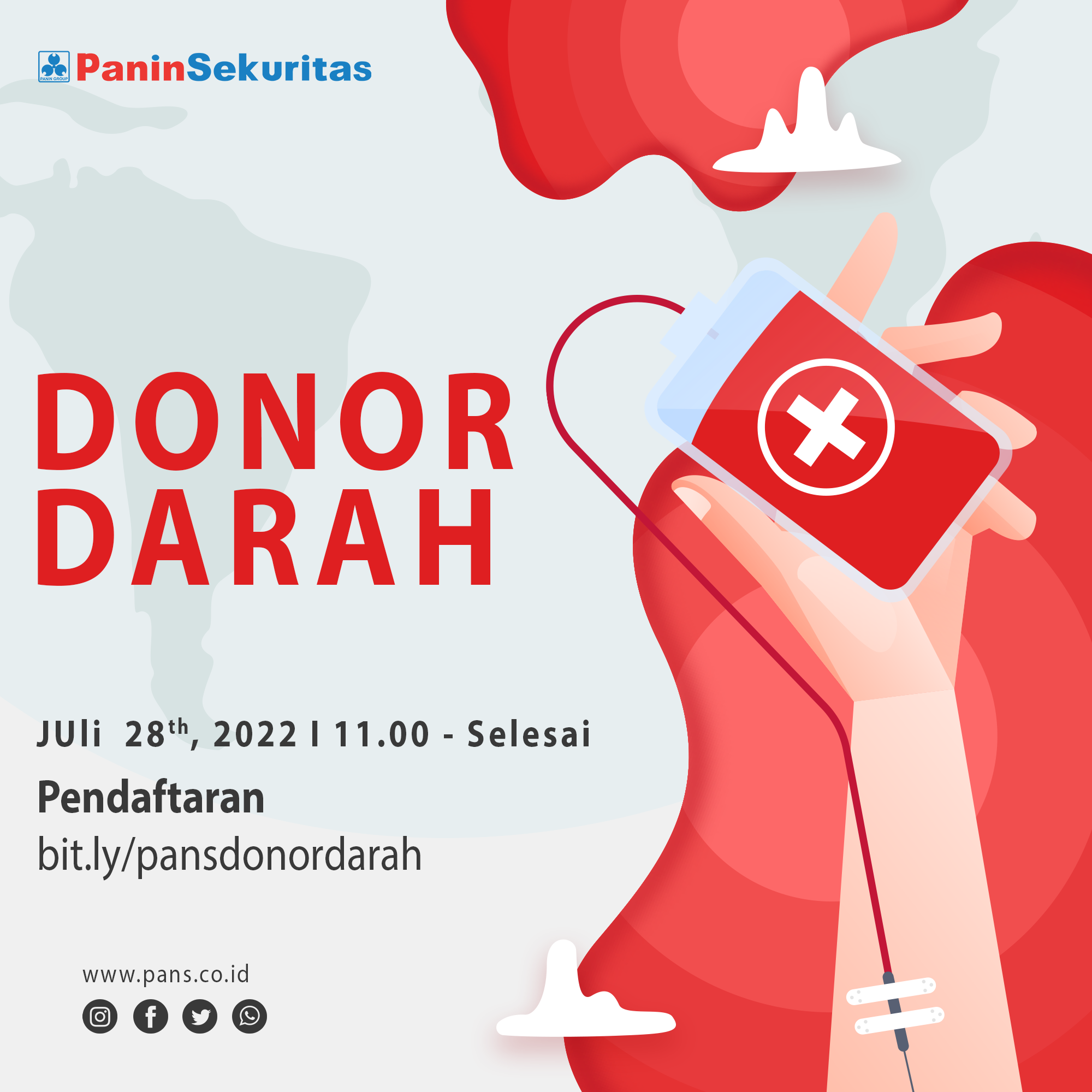 Corporate Social Responsibility - Donor Darah Panin Sekuritas